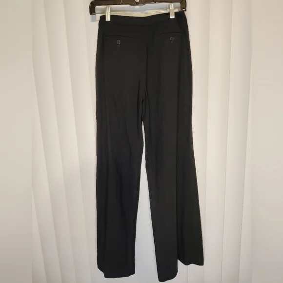 Ralph Lauren Black Wide Leg Dress Pants Size 2 - Picture 2 of 3
